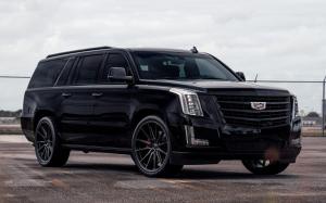 Cadillac Escalade ESV on Vossen Wheels (HF6-1) '2019